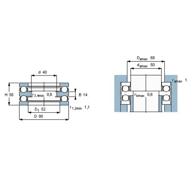 推力球轴承不锈钢轴承